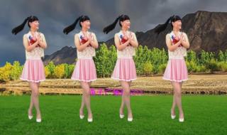 广场舞心相印手牵手